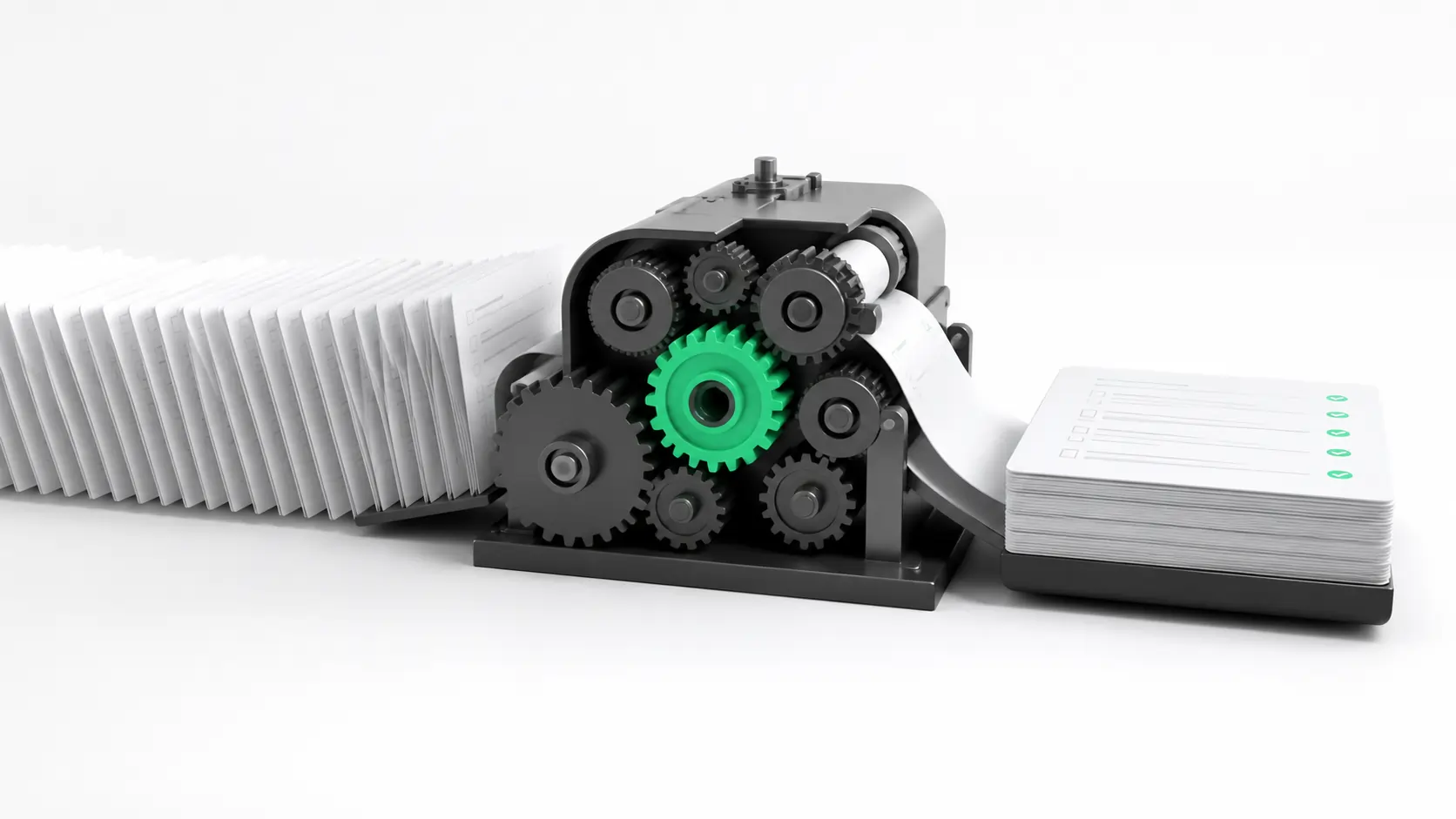 Documents repetitius processats per un mecanisme d'engranatges automàtic: automatitzar tasques repetitives a la teva empresa
